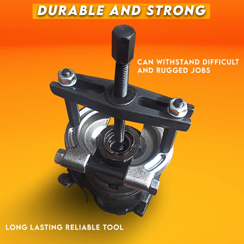 Shankly Bearing Separator or Gear Puller, Universal Bearing Puller Tool or Pullers for Mechanics Heavy-Duty Pilot Bearing Removal Tool Large Bearing Puller Splitter (75-105mm) - Image 3
